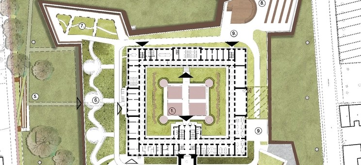 Praca "Zamek Lubomirskich w Rzeszowie - Nowe Centrum Kultury i Sztuki"