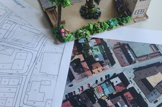 Makiety wykonane w ramach warsztatów