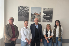 dr hab inż. arch. Anna Martyka, Prof PRz wraz z kadrą naukową Georgian Technical University