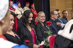 dr hab. inż. arch. Anna Martyka prof, PRz w trakcie ceremoni