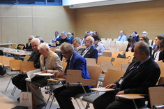 Uczestnicy konferencji w trakcjie dyskusji