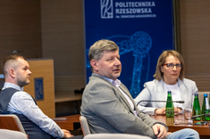 Wystąpienie prof. dr. hab. inż. Piotra Koszelnika - Rektora PRz podczas zebrania pracowników wchodzących w skład Rady Naukowej oraz Zespołu Organizacyjnego ds. Utworzenia Muzeum Politechniki Rzeszowskiej 