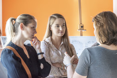 Uczestnicy konferencji, na zdjęciu m.in. mgr Ewa Jaracz, dr inż. arch. Joanna Dudek