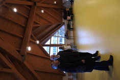 Na zdjęciu prof. dr hab. inż. Marek Gosztyła oraz prof Peter Pasztor