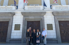 dr hab inż. arch. Anna Martyka, Prof PRz wraz z kadrą naukową Georgian Technical University